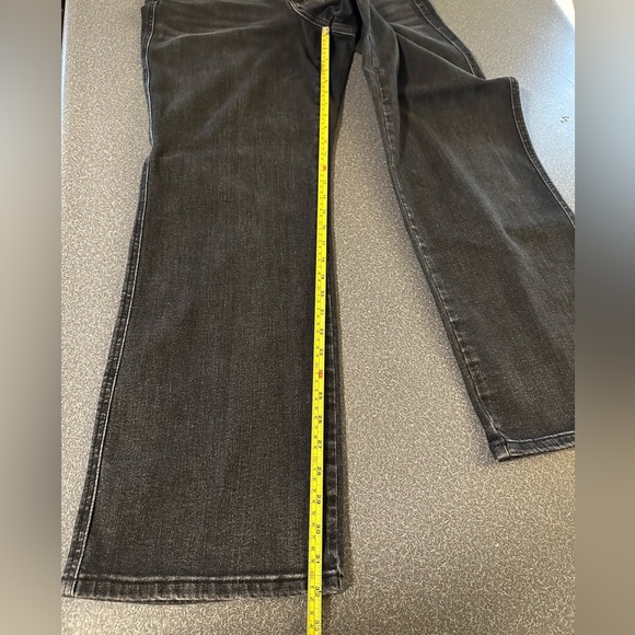 Judy Blue High Waist Straight Fit Jeans Black Wash 14W NEW - Picture 9 of 9